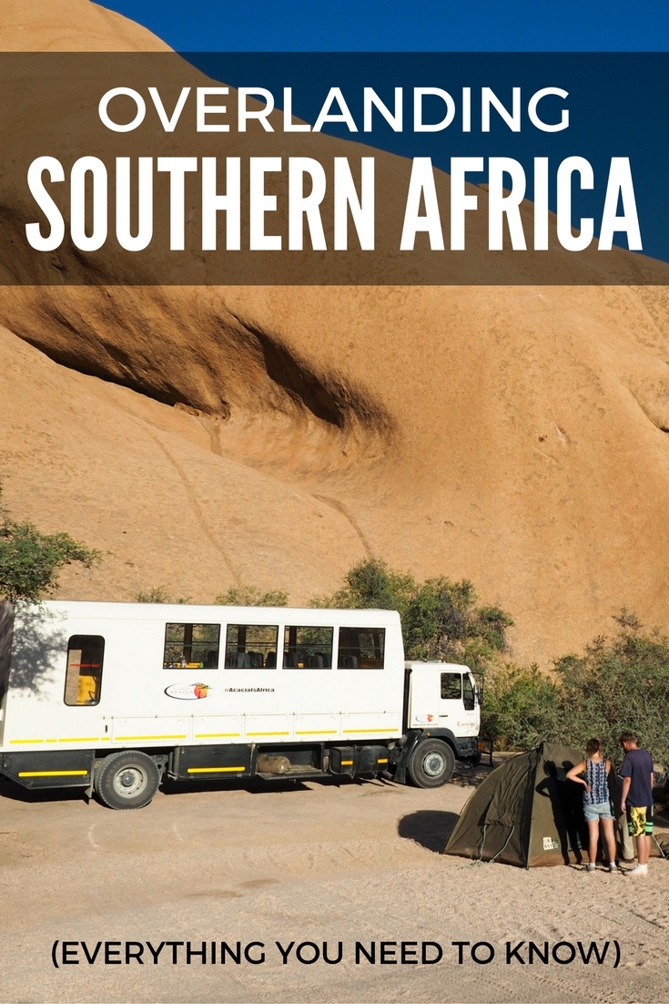 Overlanding in Southern Africa FAQ