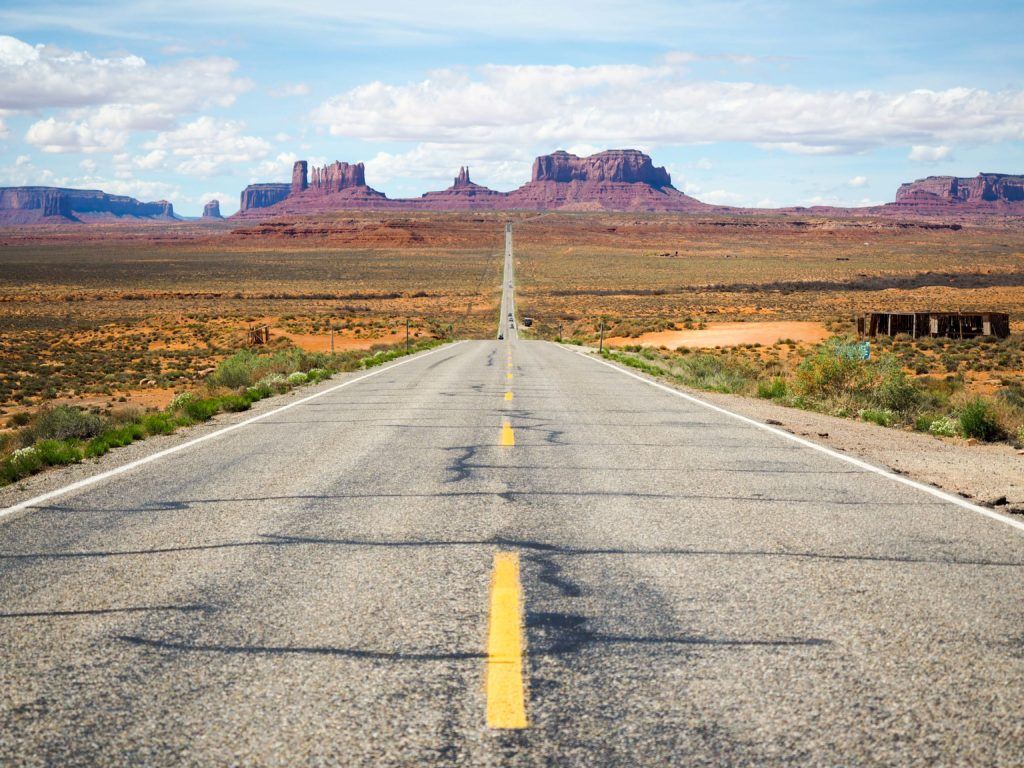 Highway 163 in the American Southwest