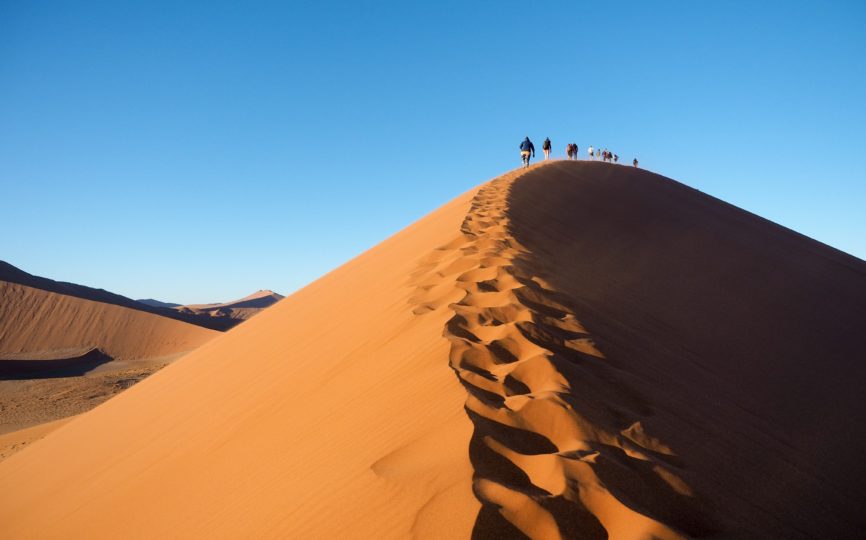A Day in the Sand in Namibia