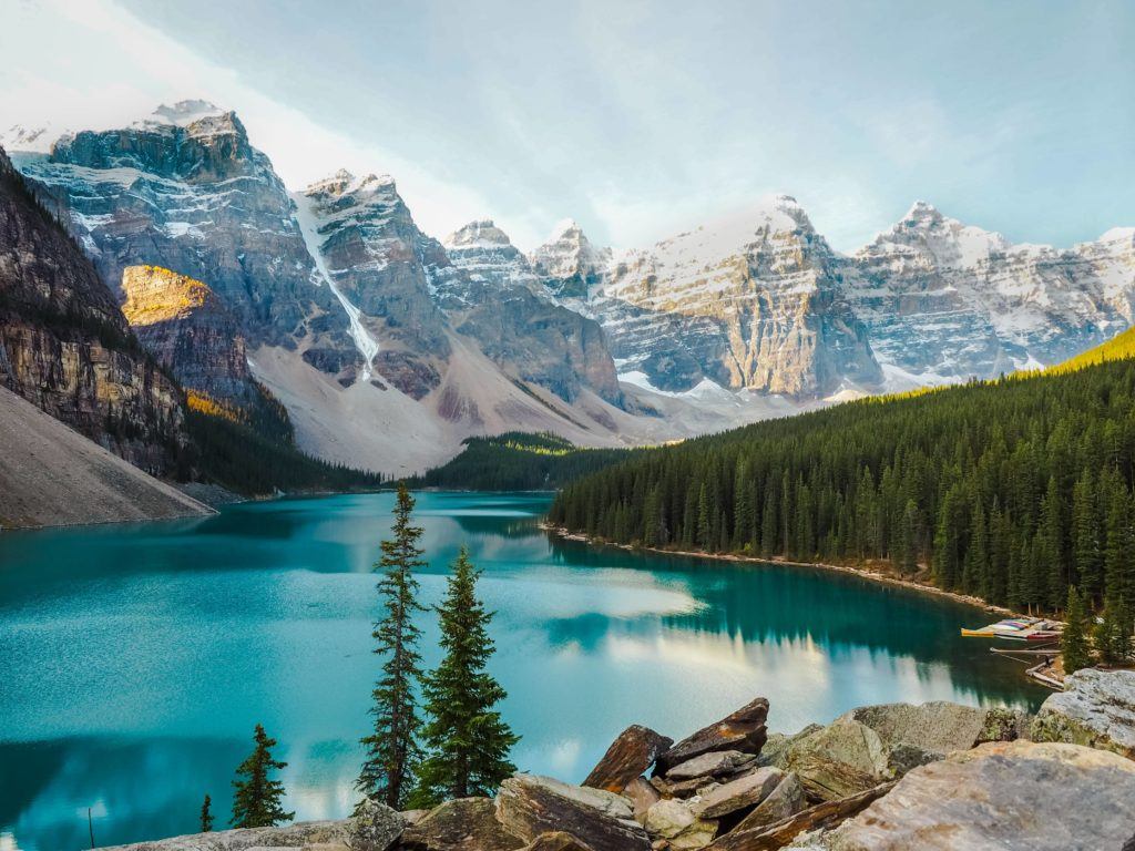 Moraine Lake in Alberta