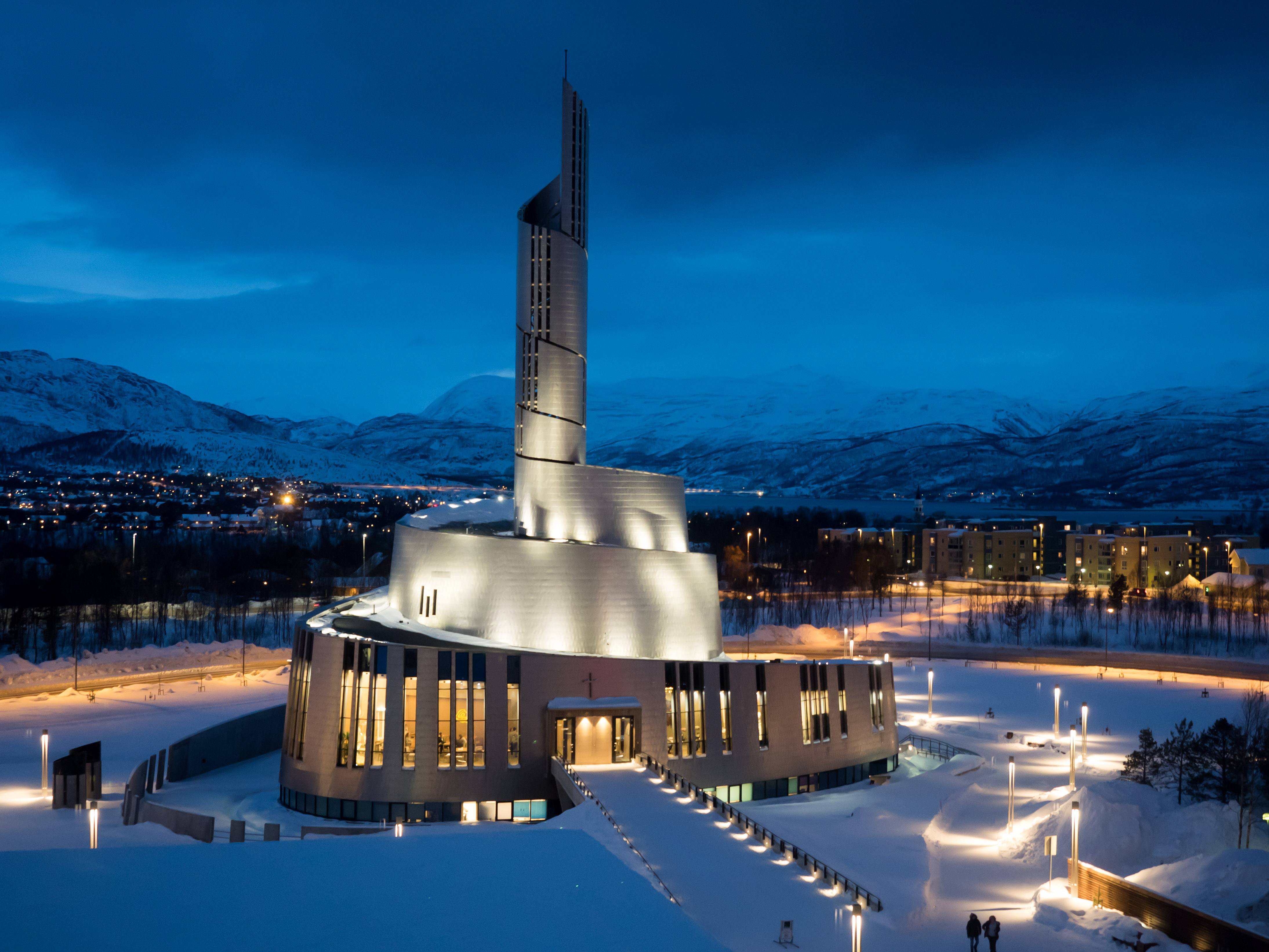 Northern Lights Cathedral in Alta, Norway