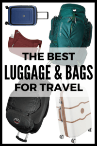 The Best Luggage and Bags for Travel (from a Pro Travel Blogger!)