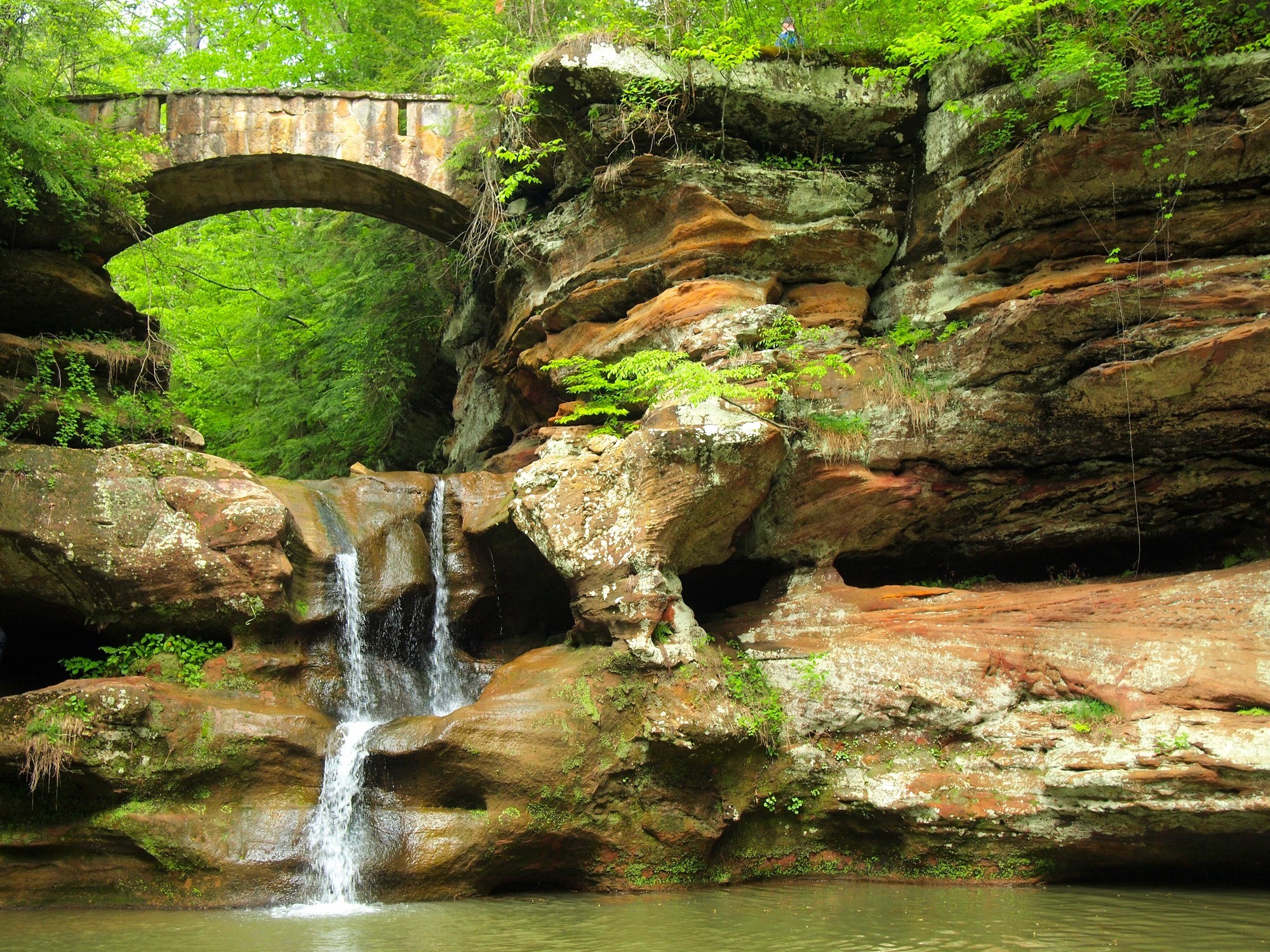 Upper Falls at Hocking Hills State Park