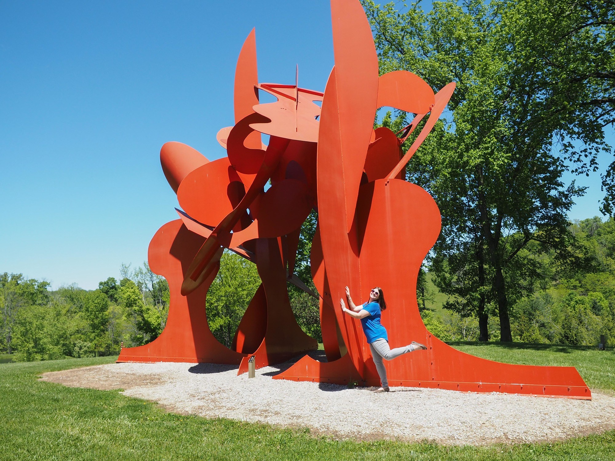 Pyramid Hill Sculpture Park in Butler County, Ohio