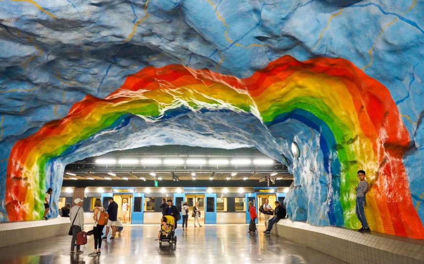 The Stunning Subway Stations of Stockholm