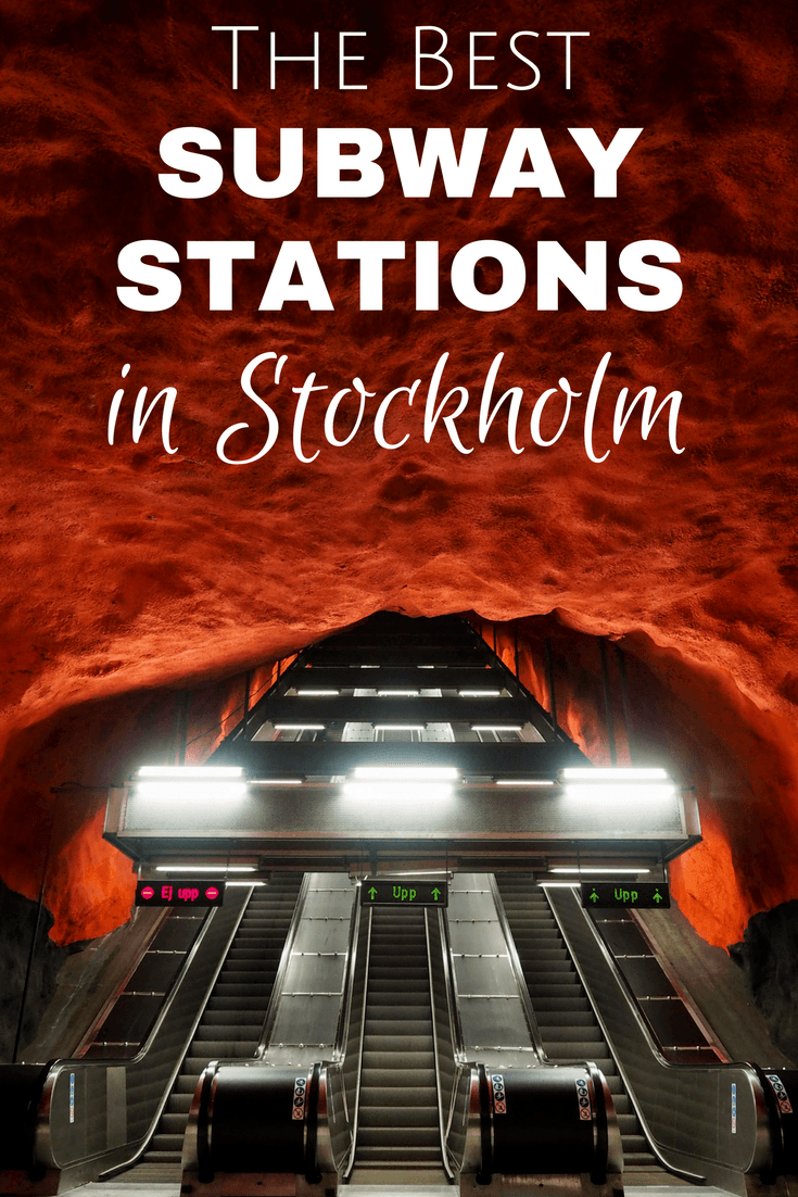 The best subway stations in Stockholm