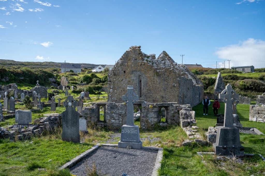 Seven Churches site on Inis Mor