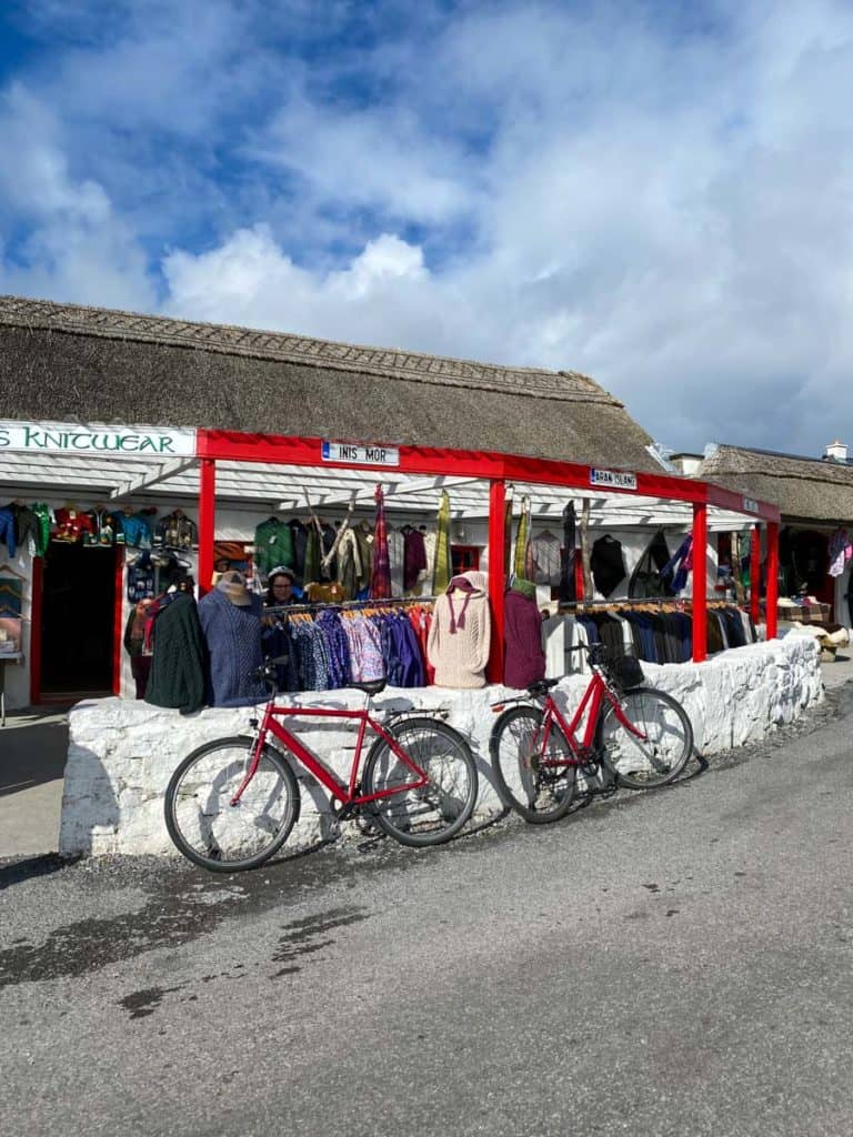 Bikes on Inis Mor