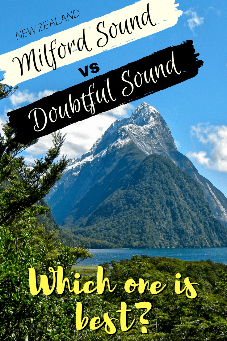 Milford Sound vs Doubtful Sound in New Zealand