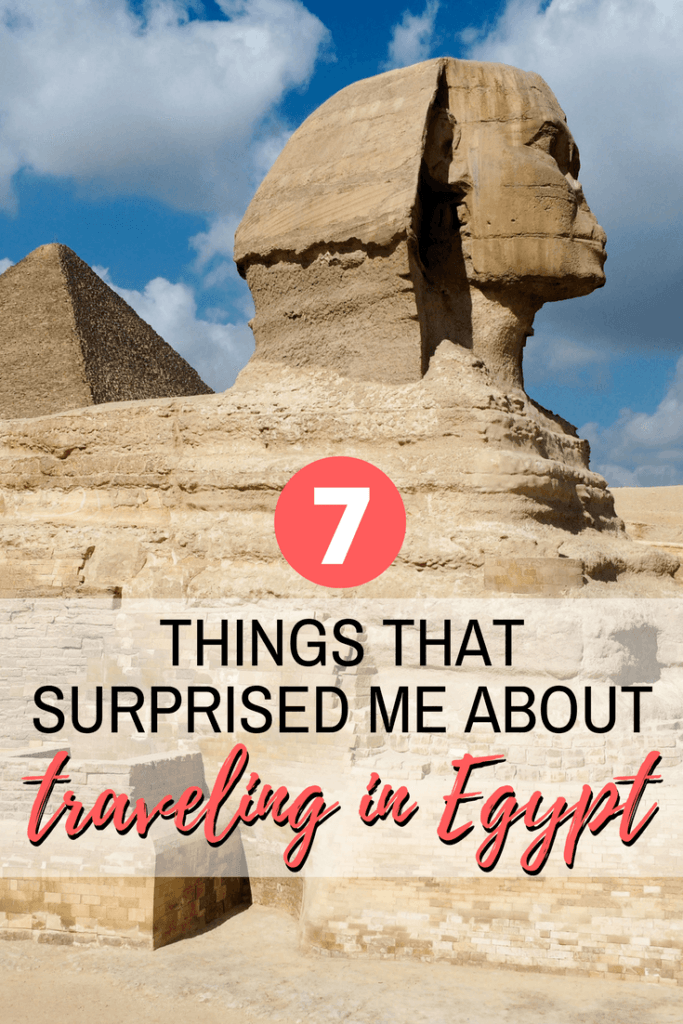 Things that surprised me about traveling in Egypt