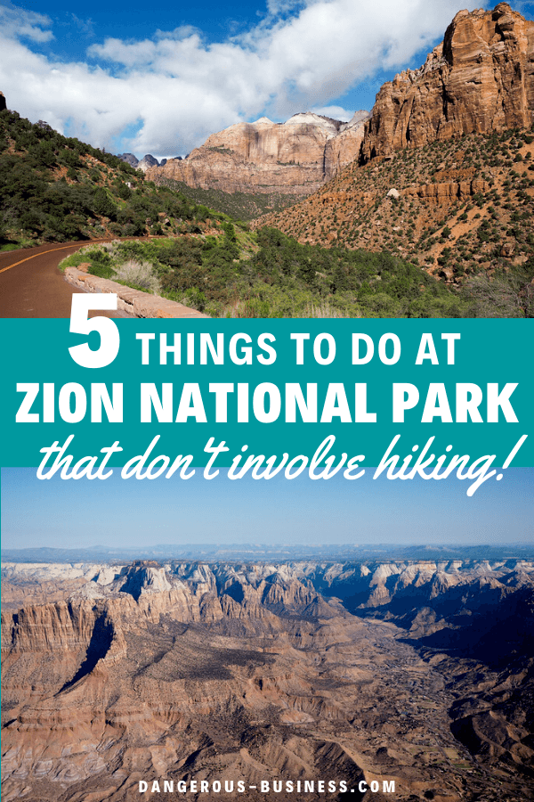 Things to do at Zion National Park that aren't hiking