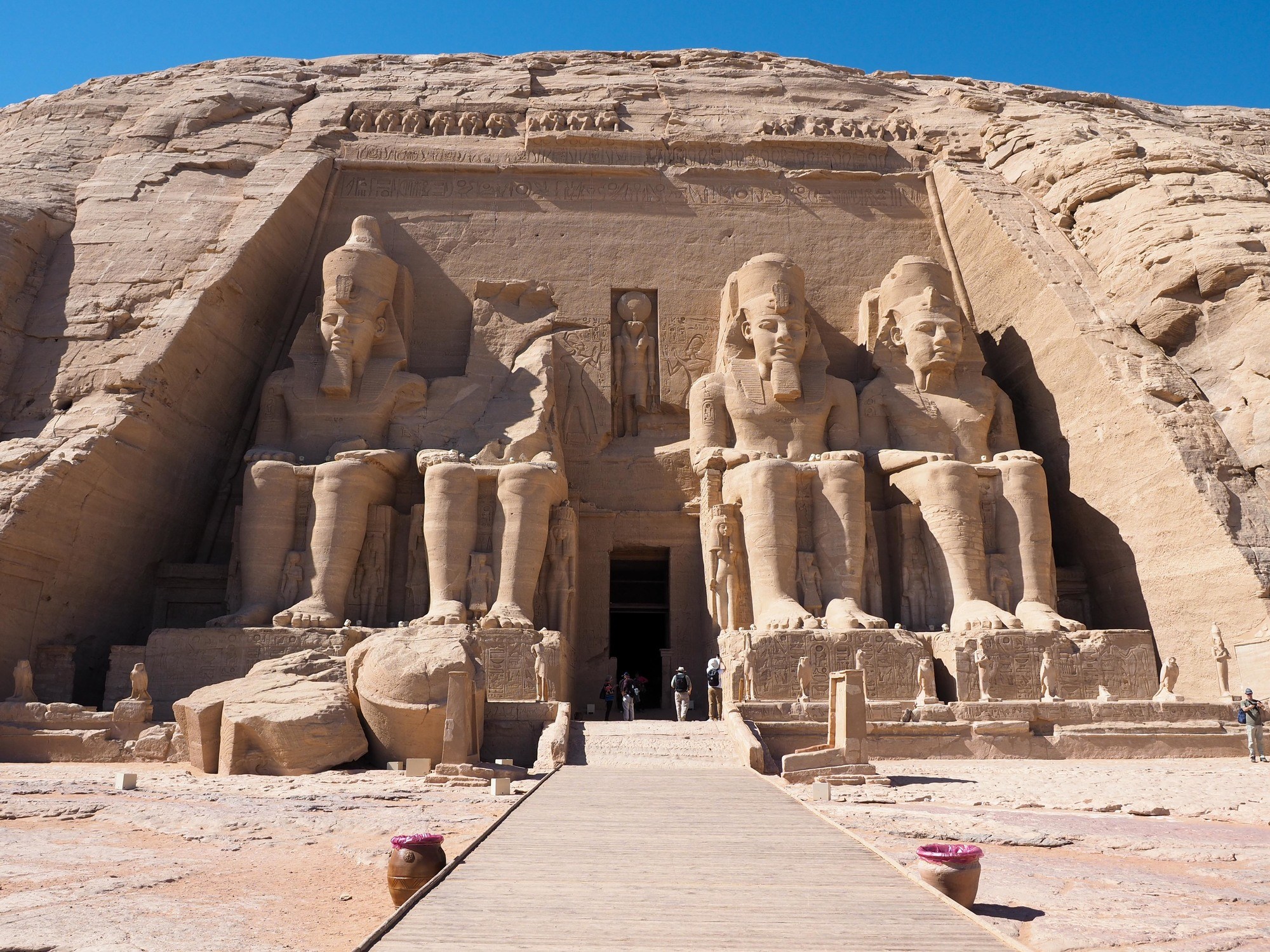 Abu Simbel temple in Egypt