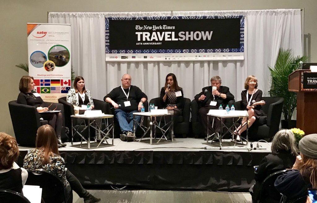 NYT Travel Show panel