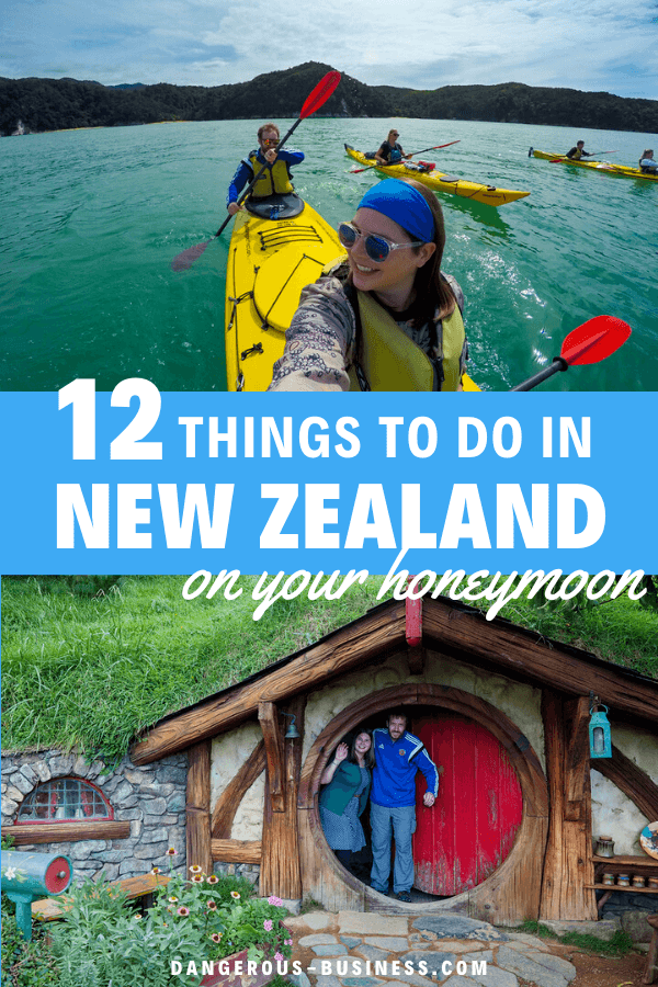 Things to do on a New Zealand honeymoon