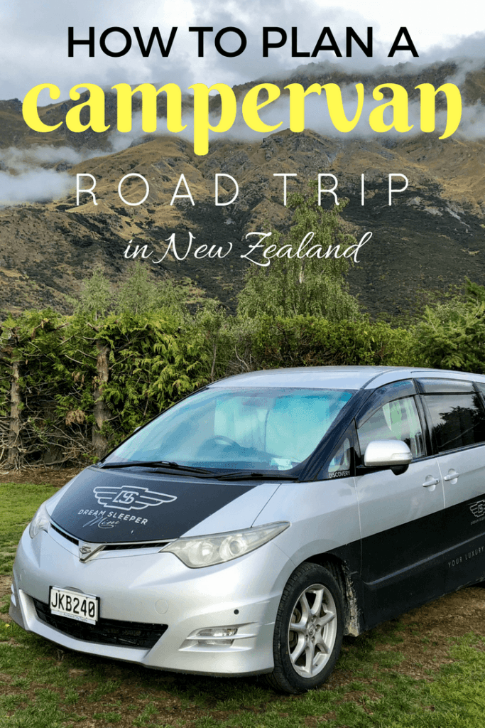 Planning a campervan road trip in New Zealand