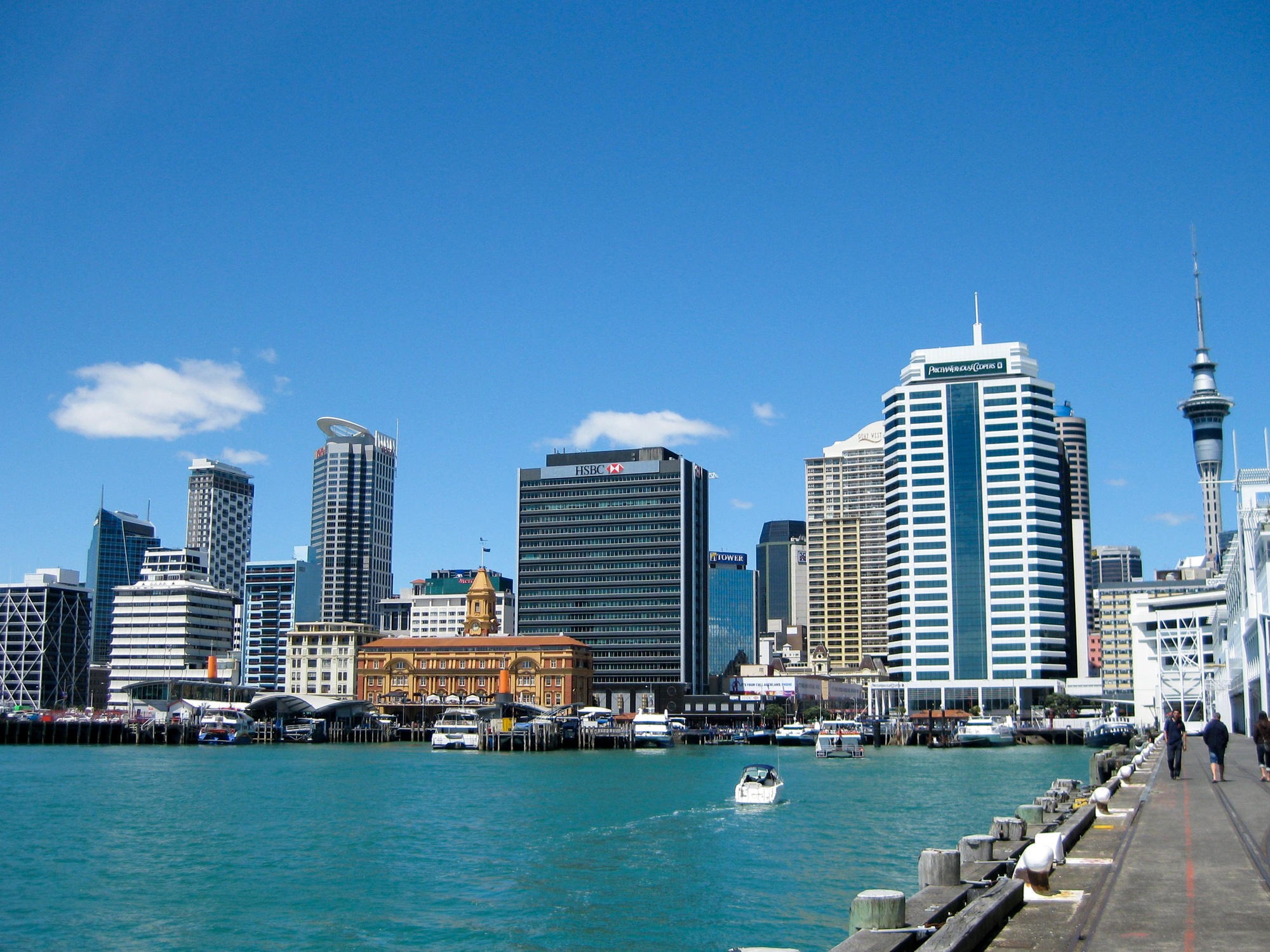 Auckland, New Zealand skyline