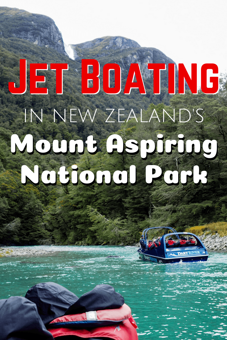 Jet boating with the Dart River Wilderness Jet in New Zealand