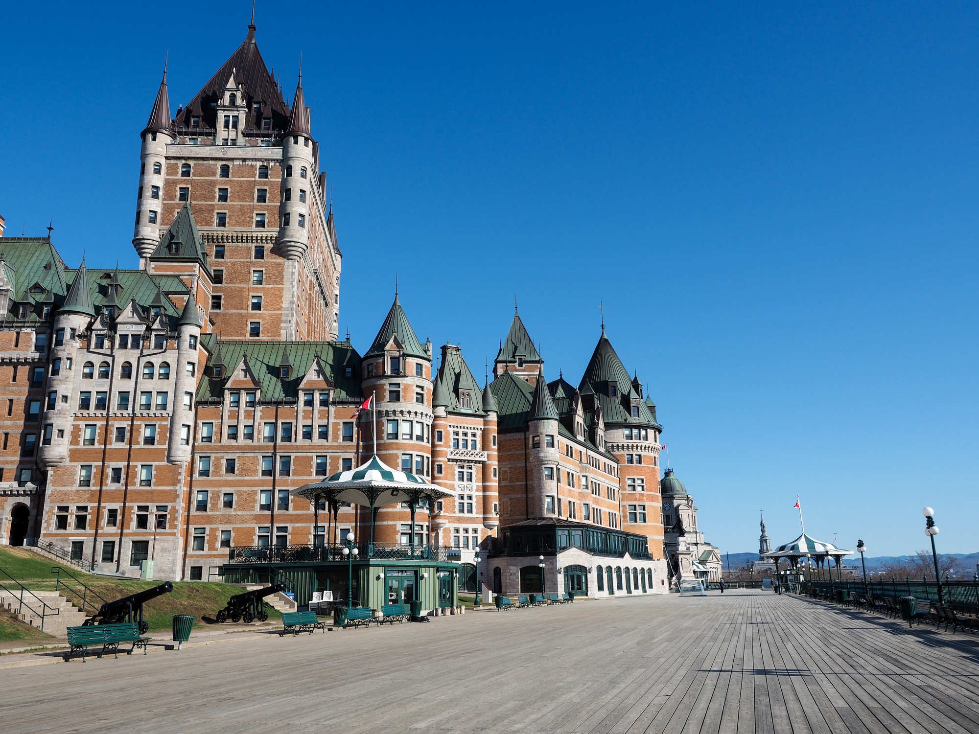 Fairmont Le Chateau Frontenac in Quebec City