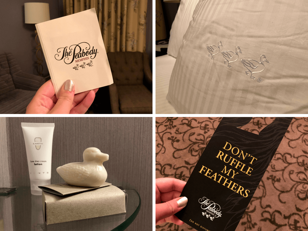 Peabody Memphis duck details