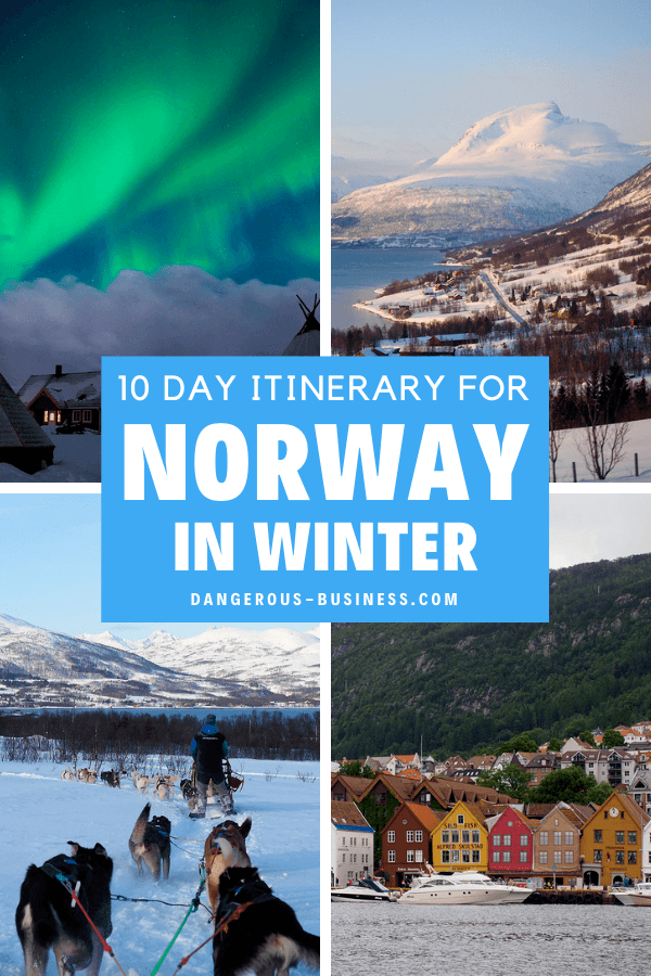 Itinerary for Norway in winter