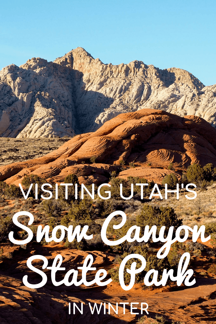 Visiting Snow Canyon State Park in winter