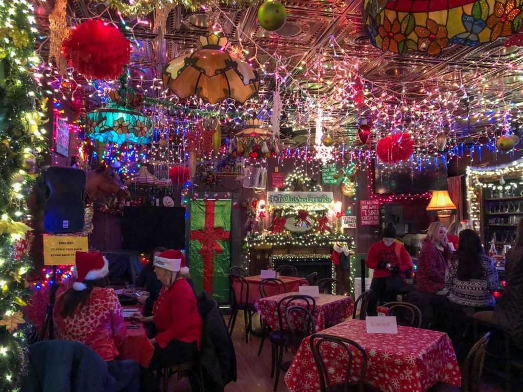 Christmas Corner Bar in Cleveland