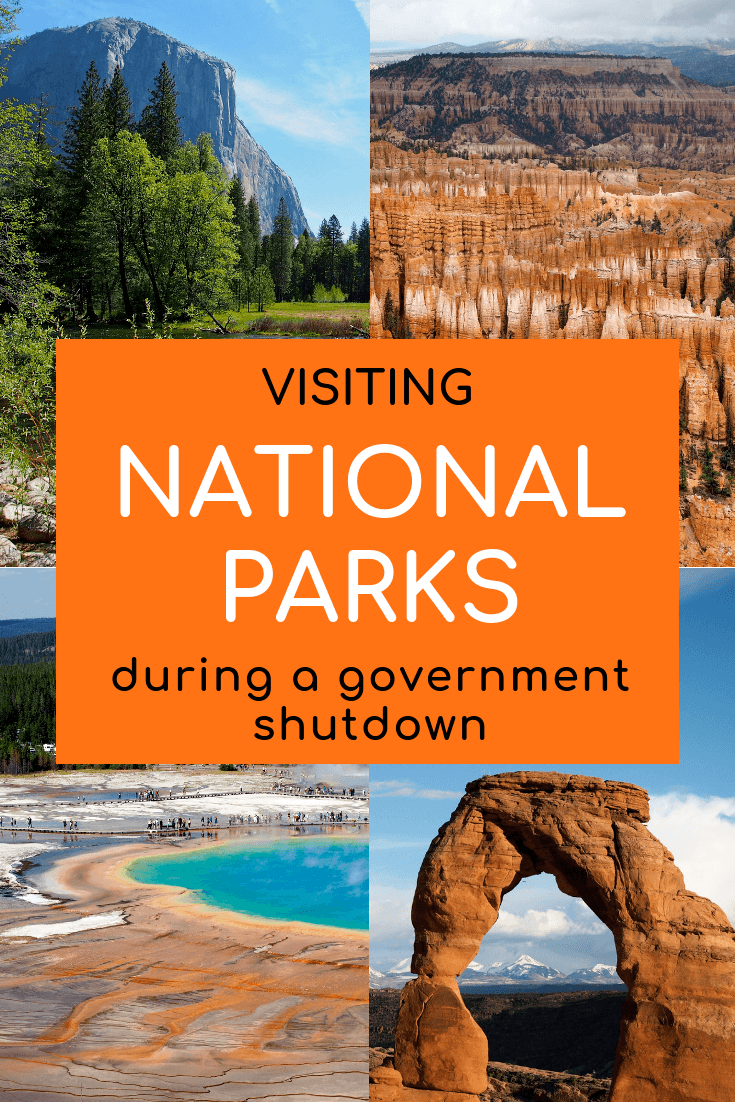 Visiting national parks during a government shutdown