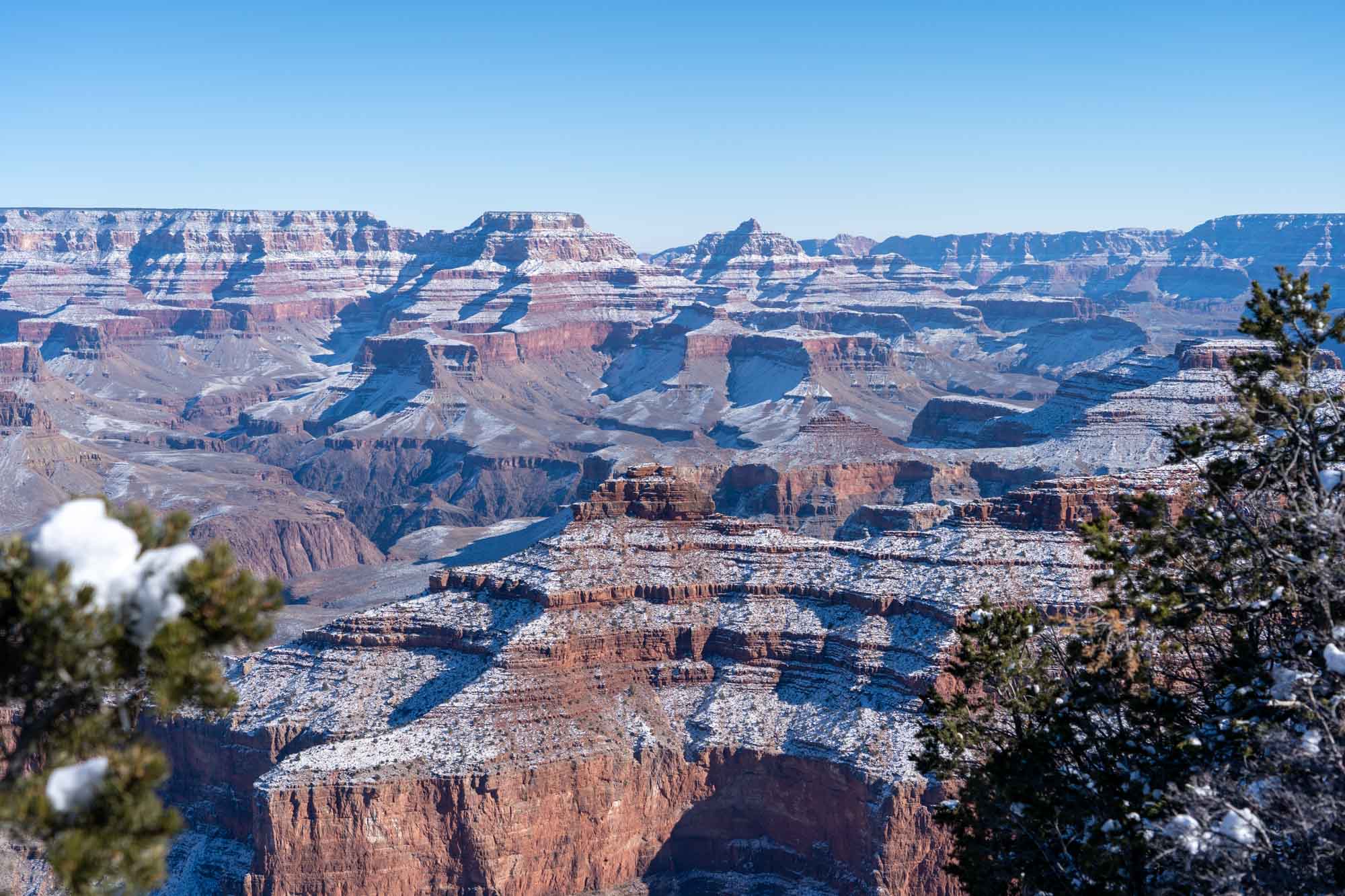 grand canyon visit in december