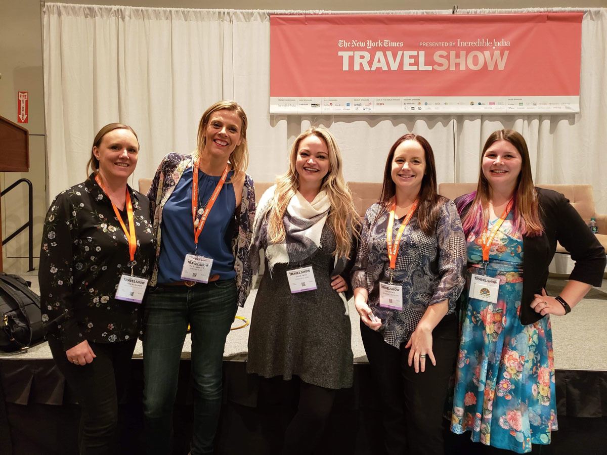 New York Times Travel Show panel