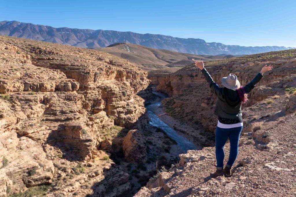 Canyon near Midelt, Morocco