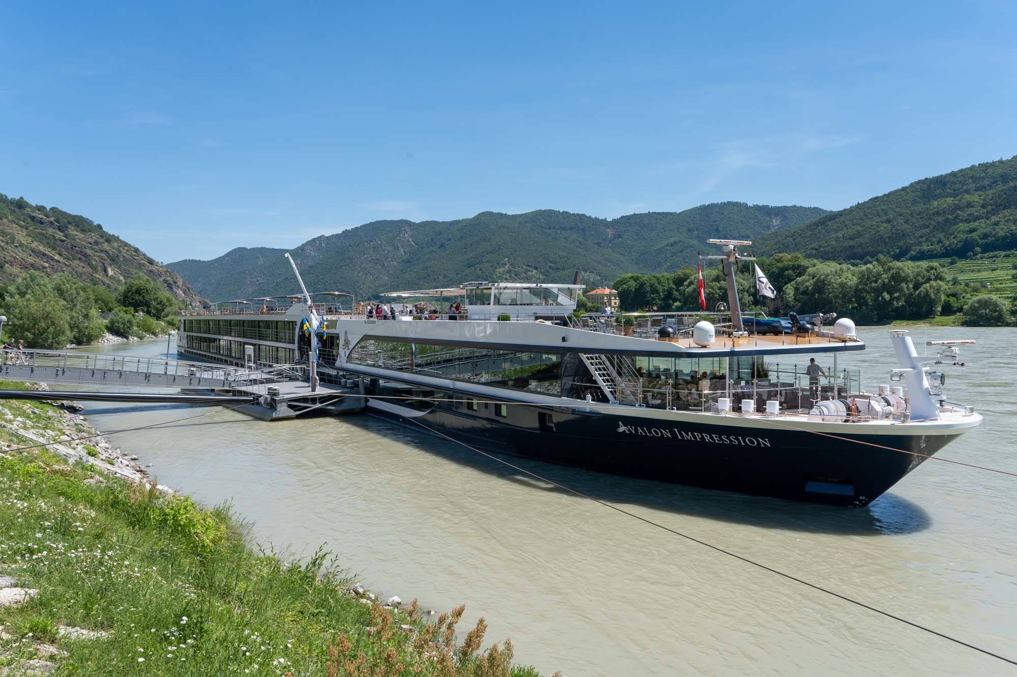 Avalon Impression ship on the Danube River