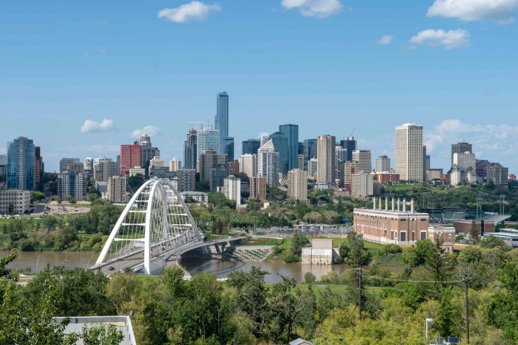 Edmonton skyline