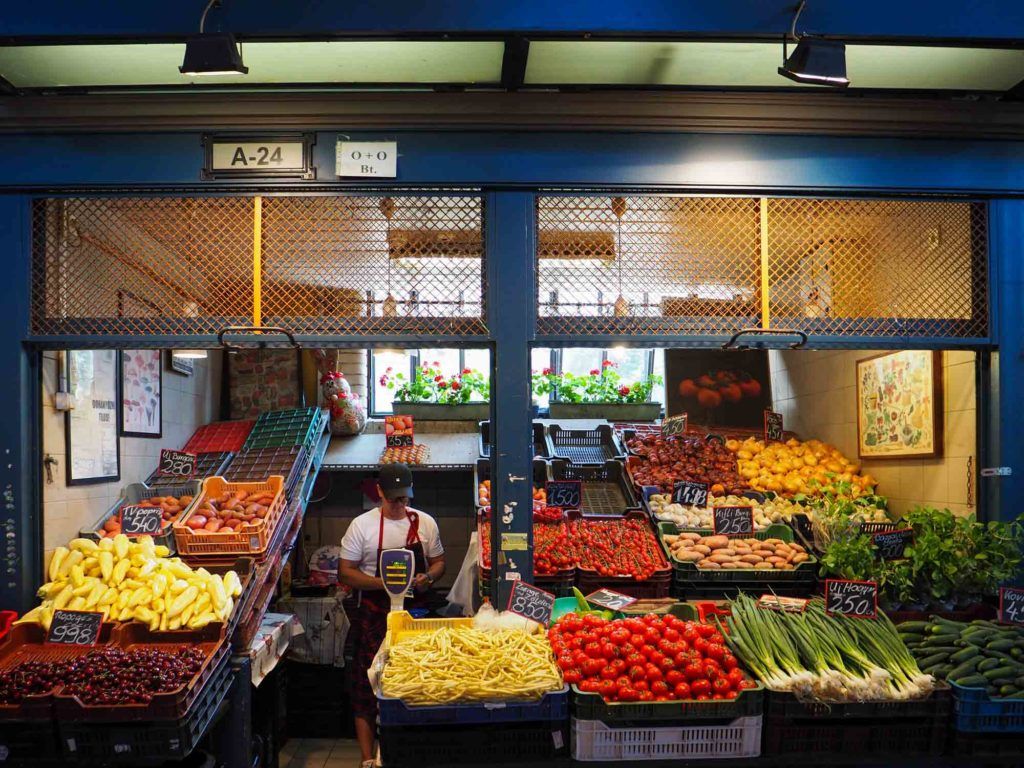 Great Market Hall in Budapest