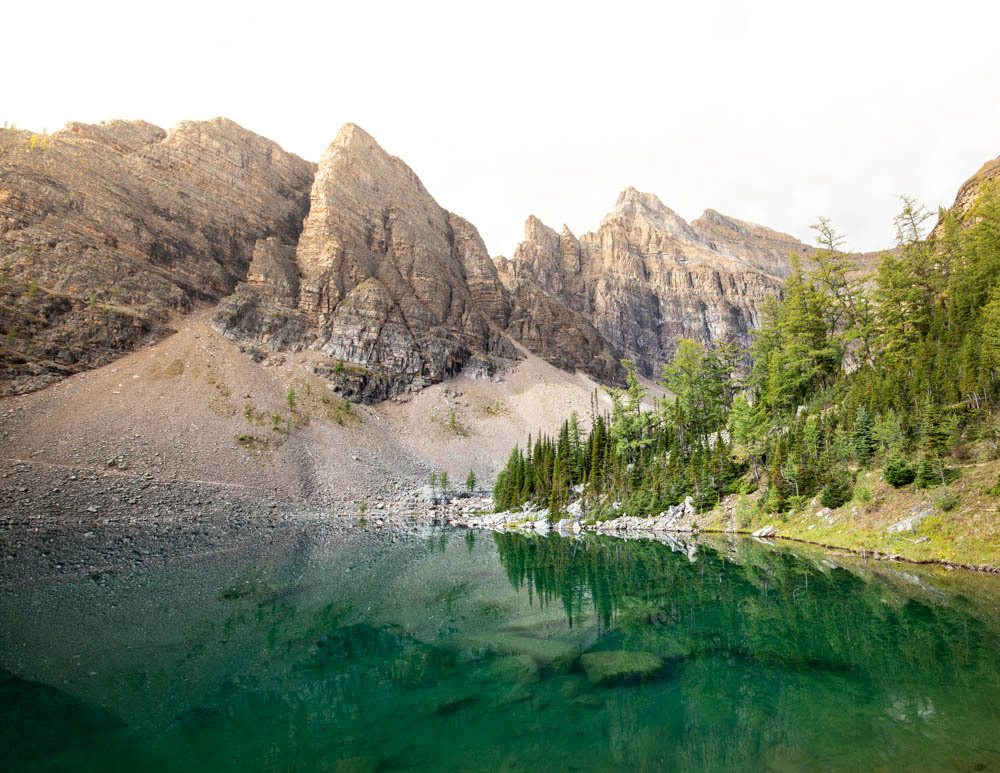 Lake Agnes Tea House hike in Banff National Park