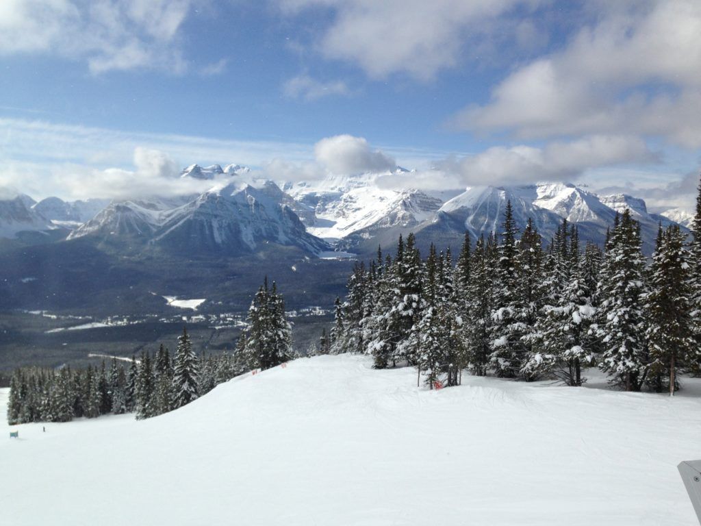 Skiing the Big3 in Banff