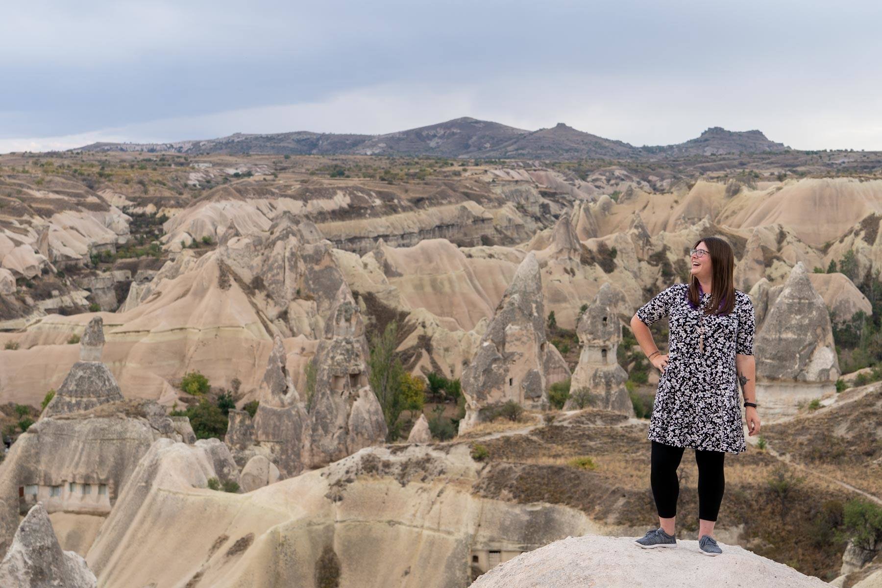 Amanda in Cappadocia