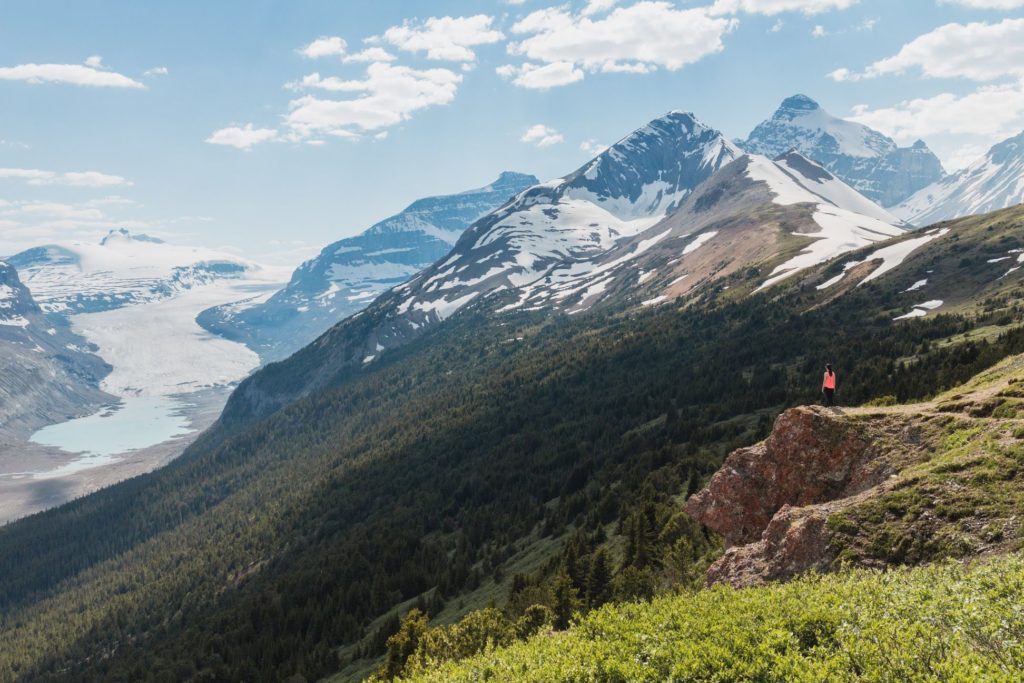 Parker Ridge hike in Alberta