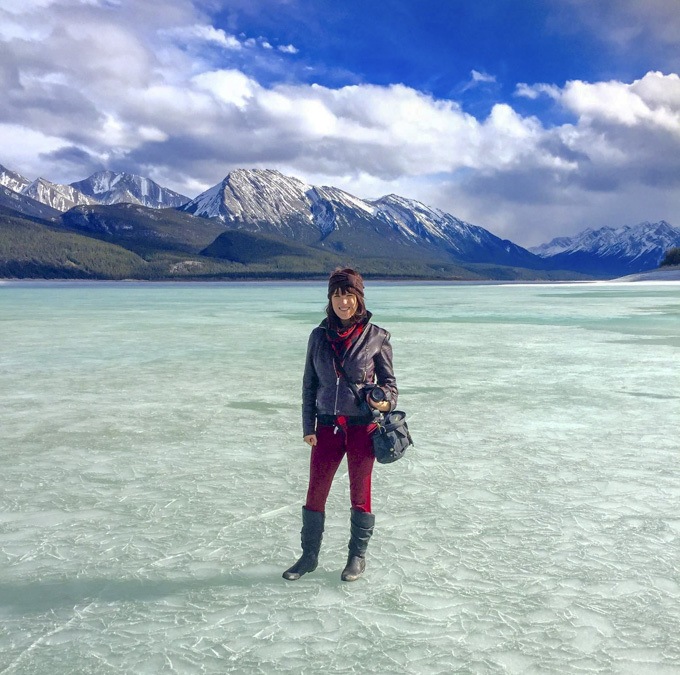 Abraham Lake in Alberta