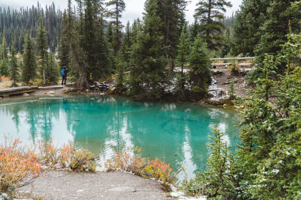 Ink Pots in Banff National Park