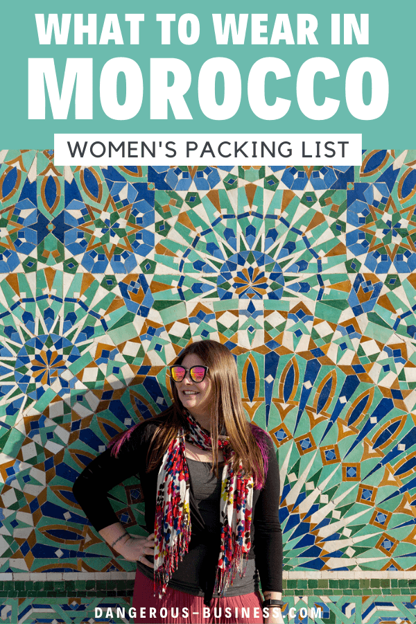 What to wear in Morocco