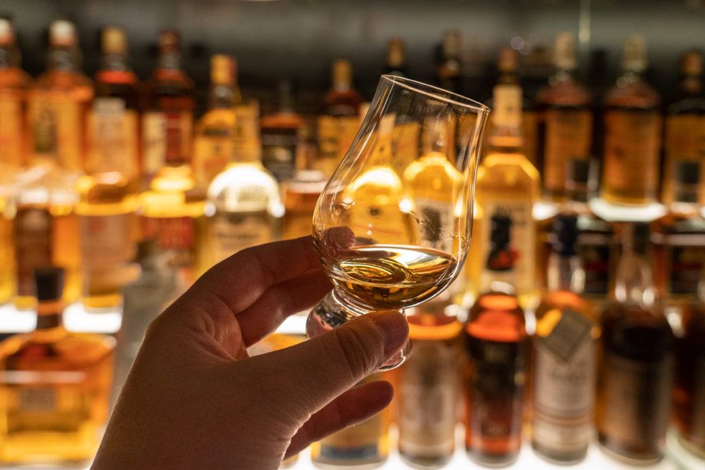 Scotch whisky tasting