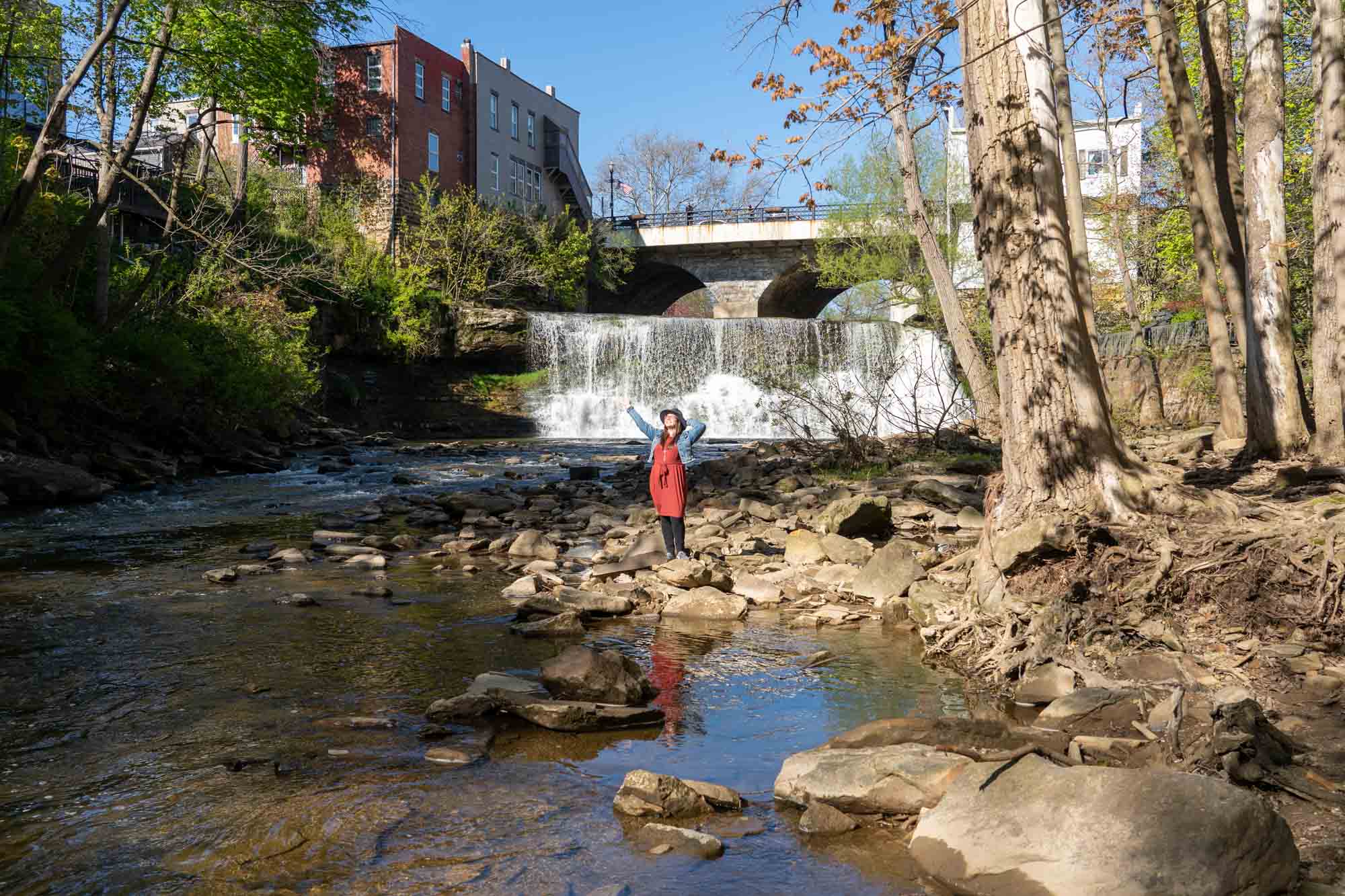 Amanda at Chagrin Falls