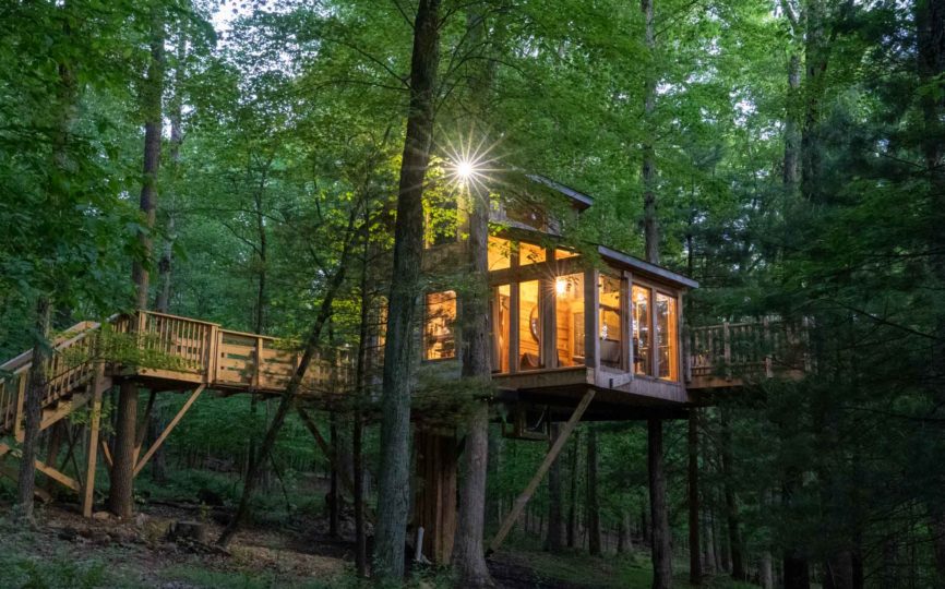 Escaping to a Secluded Treehouse: The Perfect Socially Distanced Getaway