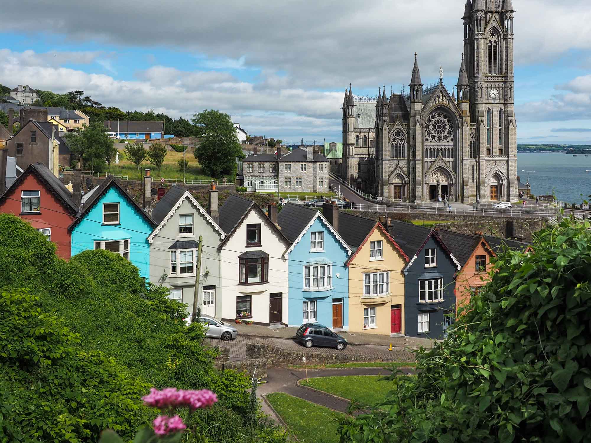 Deck of Cards houses in Cobh, Ireland