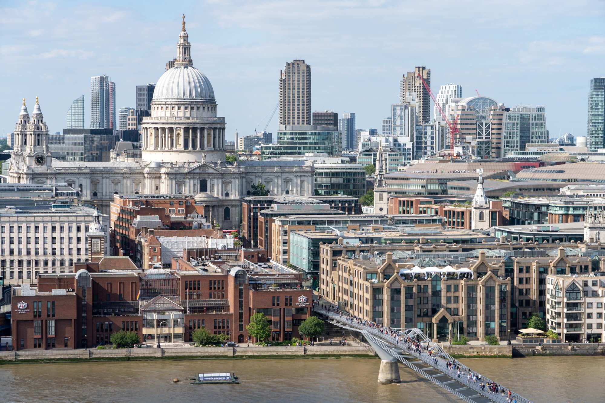 St. Paul's Cathedral skyline view