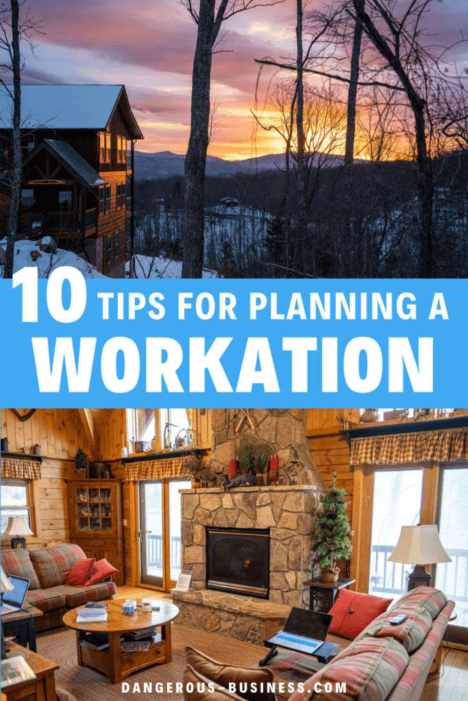 Tips for planning a workation