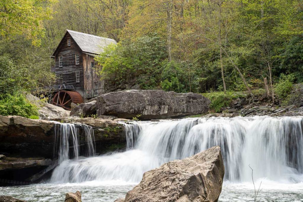 Glade Creek Grist Mill in Babcock State Park