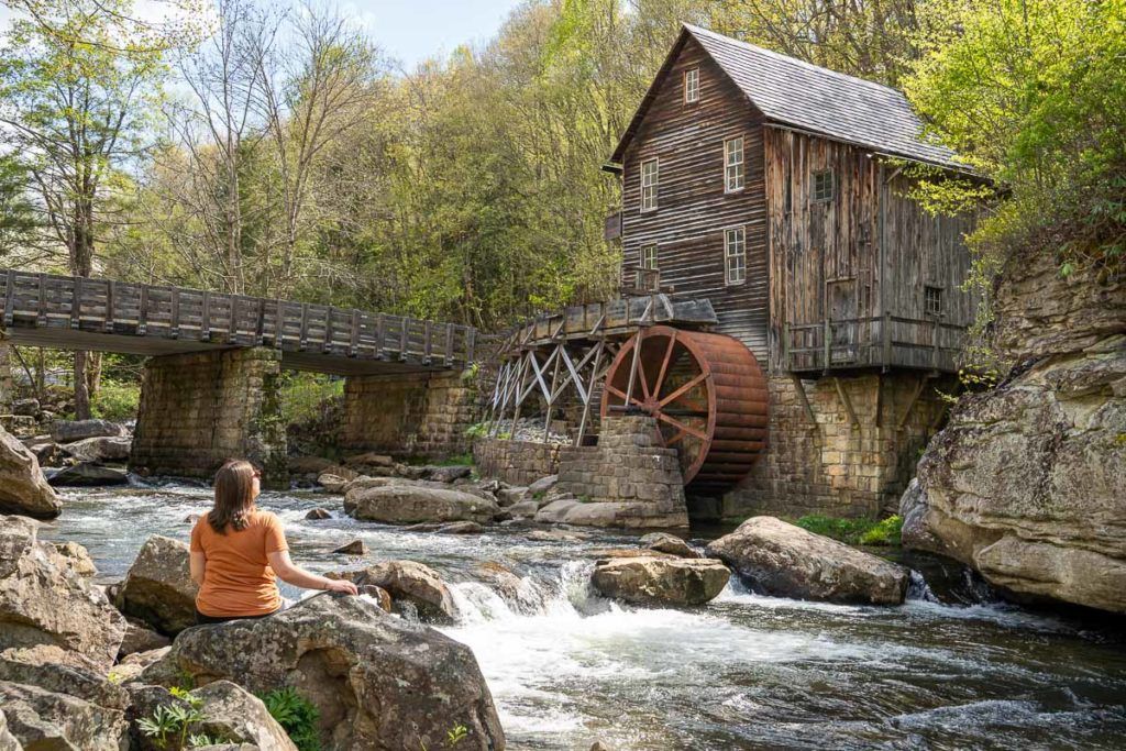 Glade Creek Grist Mill in Babcock State Park