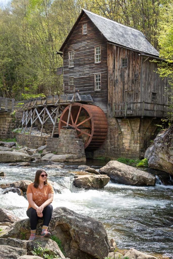 Amanda at Glade Creek Grist Mill