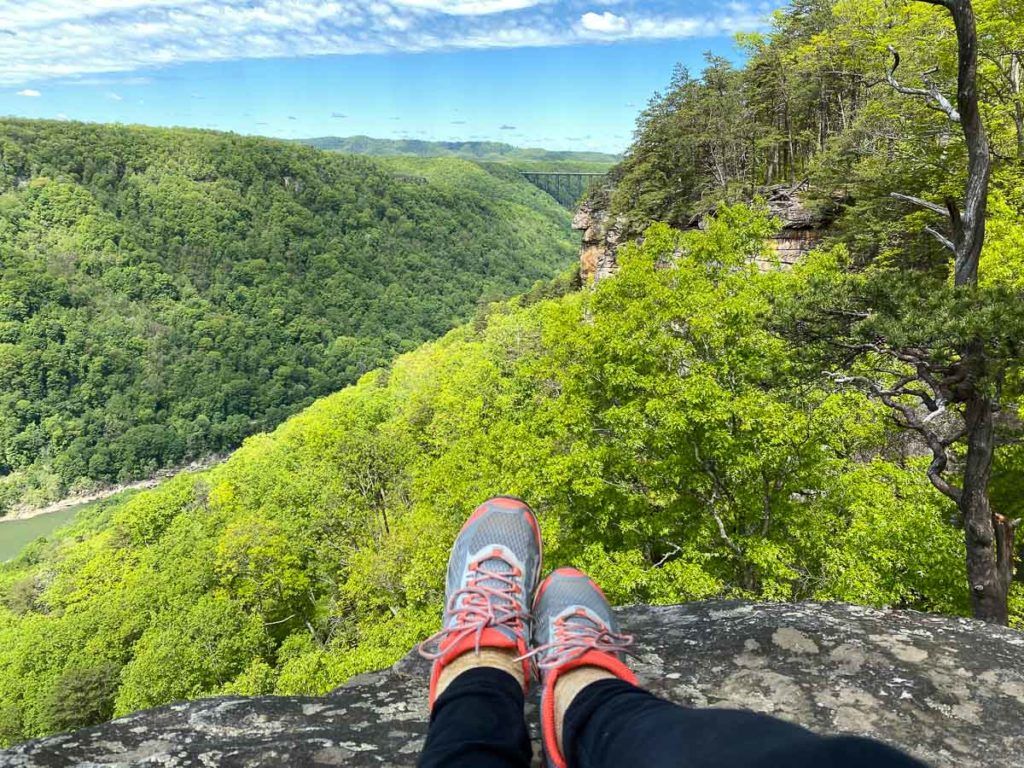 Hiking at New River Gorge